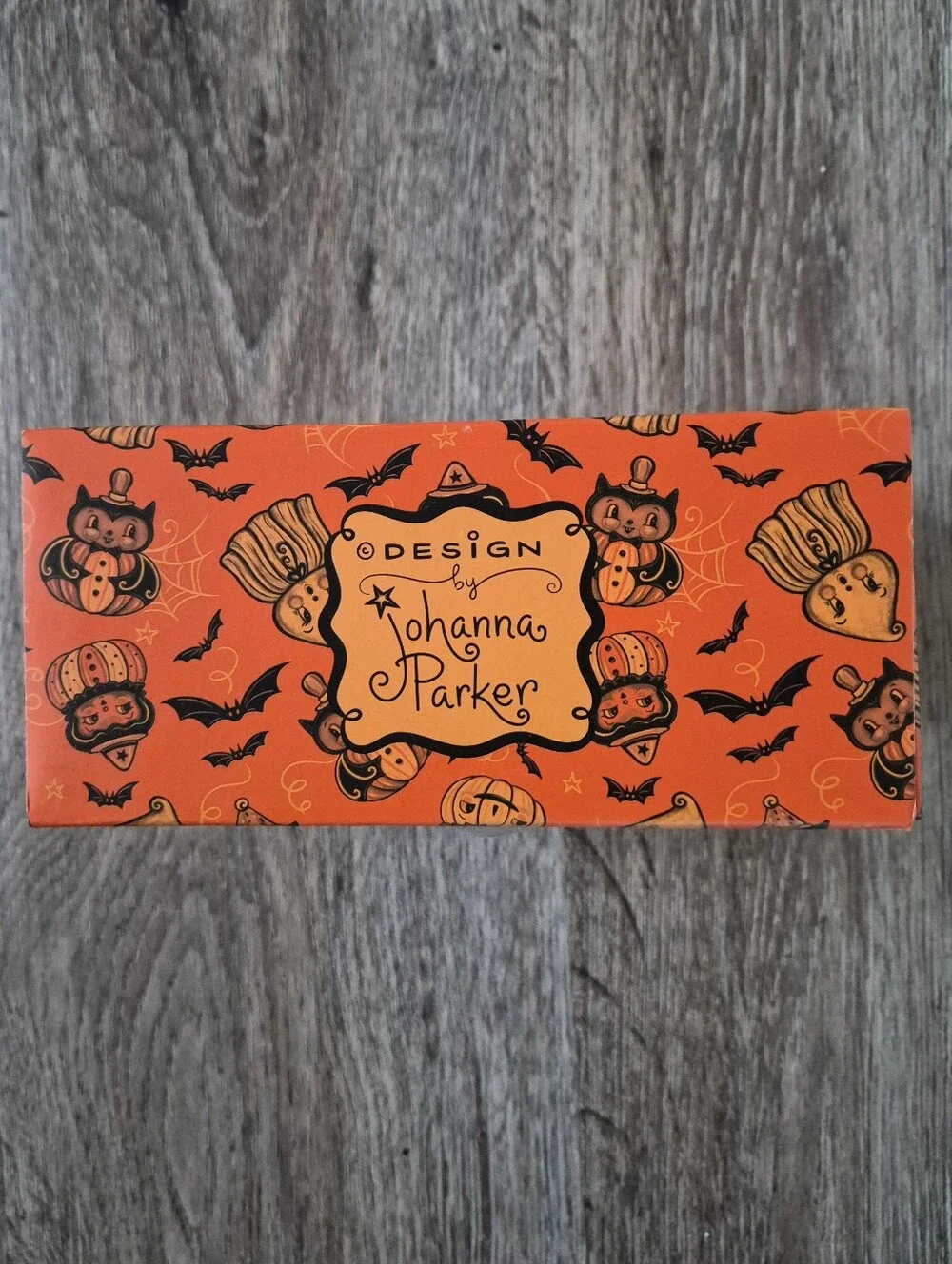 Joanna Parker Halloween Black Cat Salt and Pepper Shakers, New!
